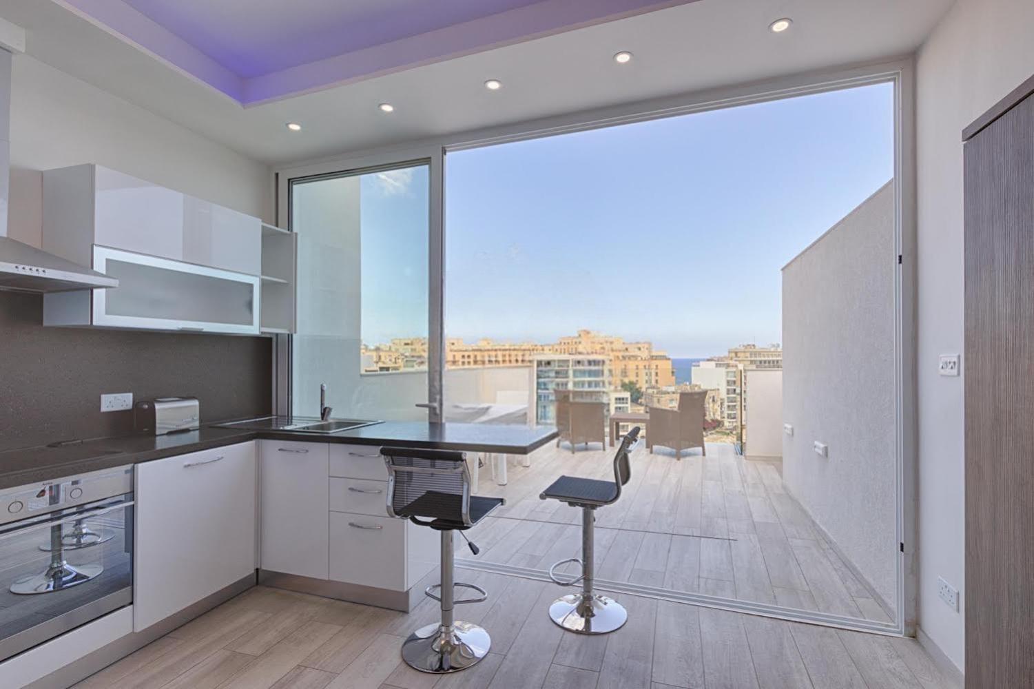 The Penthouse Leilighet Saint Julian's Eksteriør bilde